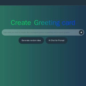 AI Card generator