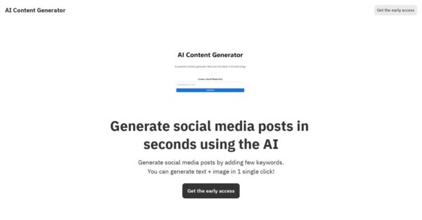 AI Content Generator