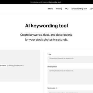 AI Keywording Tool