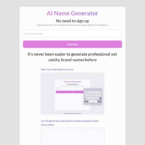 AI Name Generator