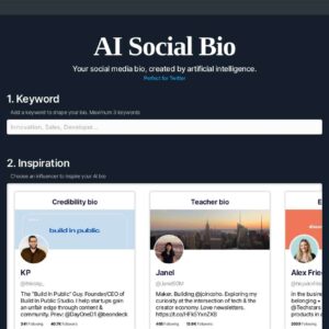 AI Social Bio