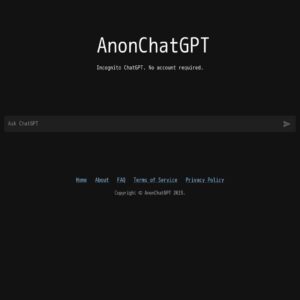 Anonchatgpt