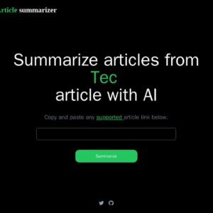 Article Summarizer