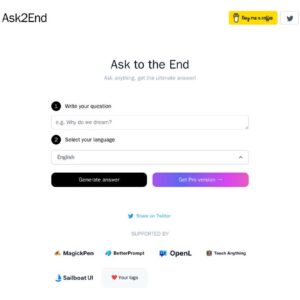 Ask2End