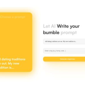 Bumble prompts