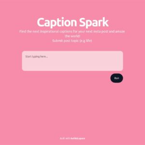 Caption-spark