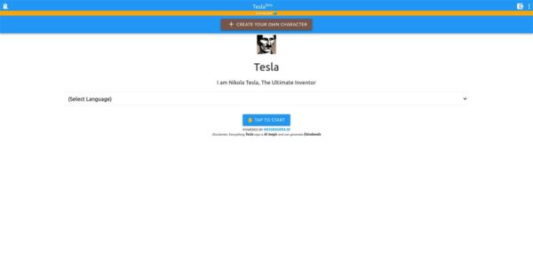 Chat with Tesla