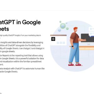 ChatGPT in Google Sheets