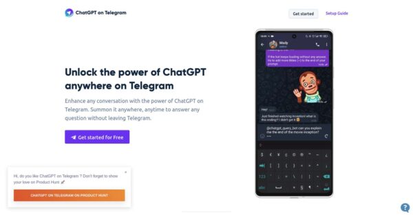 ChatGPT on Telegram