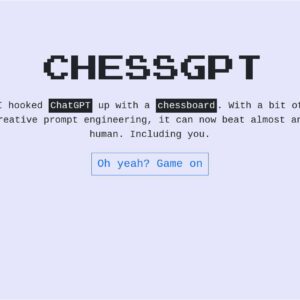 ChessGPT