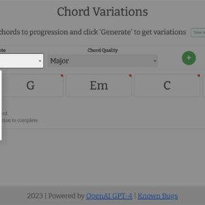 Chord Variations