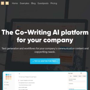 Co-Writer AI