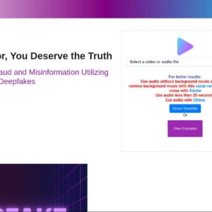 Deepfake Detector