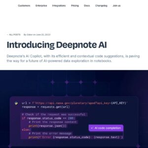 Deepnote Copilot