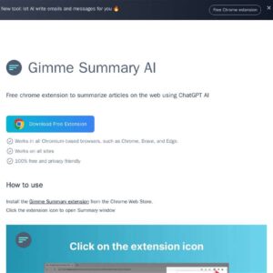 Gimme Summary AI