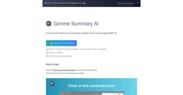 Gimme Summary AI