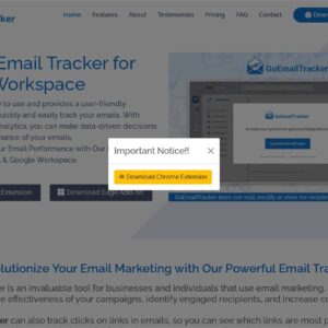 GoEmailTracker