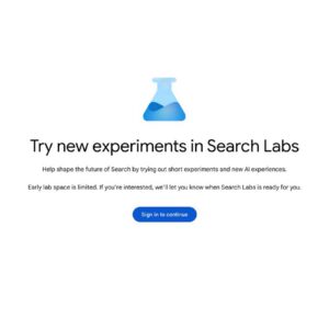 Google Search Labs