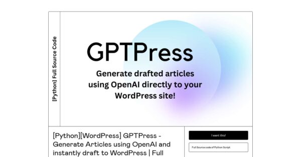 GPTPress