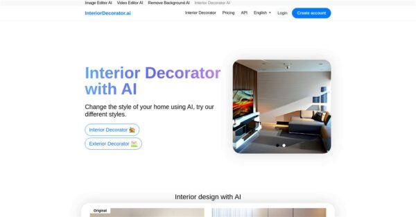 Interior Decorator AI