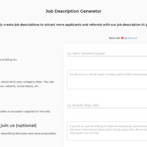 Job Description Generator