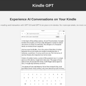 Kindle GPT