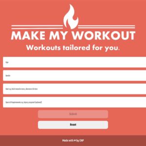 Make My Workout