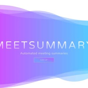 Meetsummary