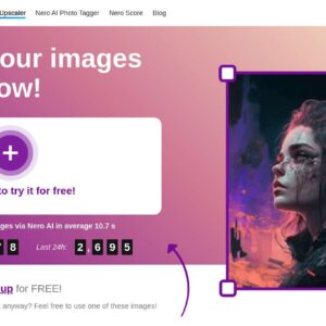 Nero Image Upscaler