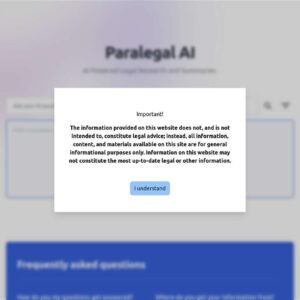 Paralegal AI