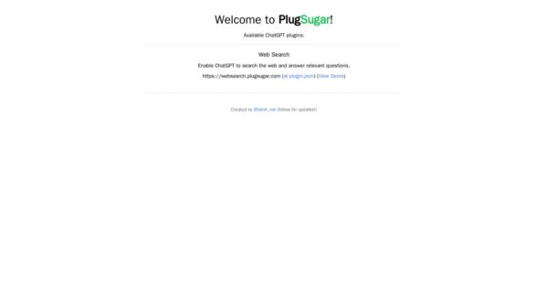 PlugSugar