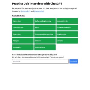 Practice Interview