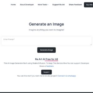 Re.Art AI Image Generator