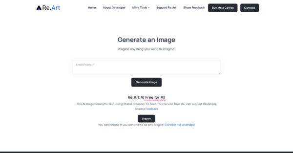 Re.Art AI Image Generator