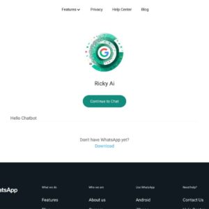 Ricky - WhatsApp Chatbot