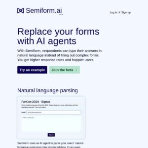 Semiform