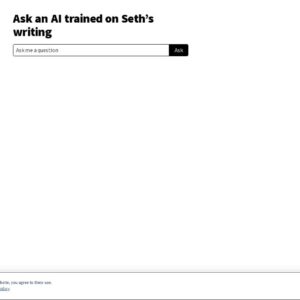 Seths Chatbot