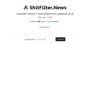 ShitFilter.News