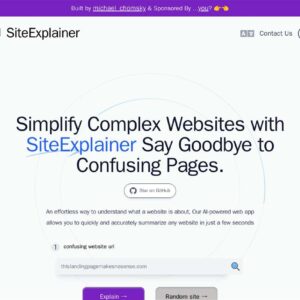 SiteExplainer