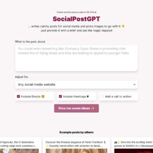 SocialPostGPT