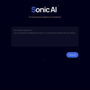 Sonic AI