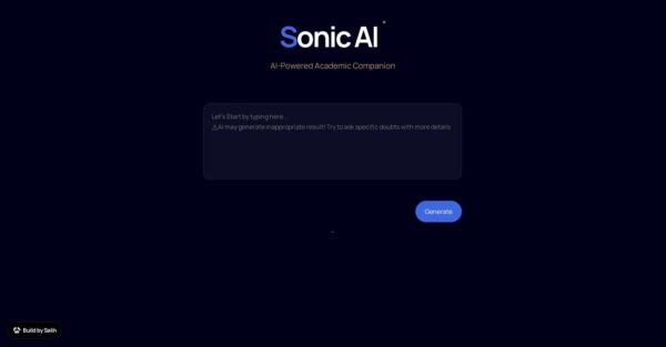 Sonic AI