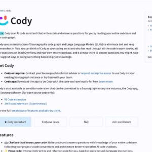 Sourcegraph Cody