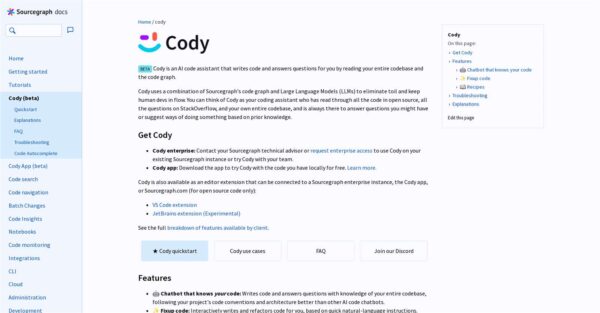 Sourcegraph Cody