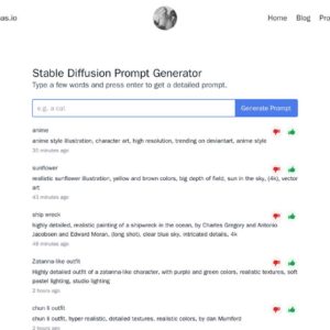 Stable Diffusion Prompt Generator