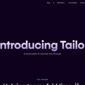 Tailor by Threads