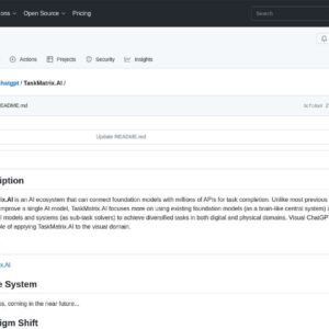 TaskMatrix.AI by Microsoft